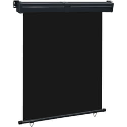 Tenda Laterale per Terrazzo 140x250 cm Nera