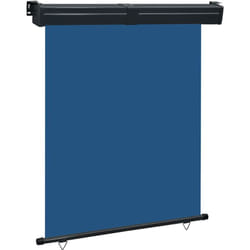 Tenda Laterale per Terrazzo 140x250 cm Blu Vidaxl 178497