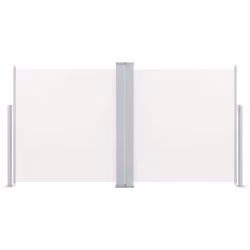 vidaXL Tenda da Sole Laterale Retrattile Crema 100x600 cm - Vista aggiuntiva 3