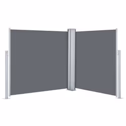 vidaXL Tenda da Sole Laterale Retrattile Antracite 100x600 cm - Vista aggiuntiva 2