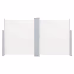 vidaXL Tenda da Sole Laterale Retrattile Crema 140x600 cm - Vista aggiuntiva 3