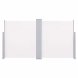 vidaXL Tenda da Sole Due Lati Retrattile per Patio 170x600 cm Crema - Vista aggiuntiva 2