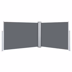 vidaXL Tenda da Sole Laterale Retrattile Antracite 100x1000 cm - Vista aggiuntiva 2