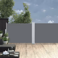vidaXL Tenda da Sole Laterale Retrattile Antracite 100x1000 cm - Vista aggiuntiva 3