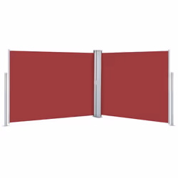 vidaXL Tenda Laterale Retrattile Rossa 140x1000 cm - Vista aggiuntiva 2