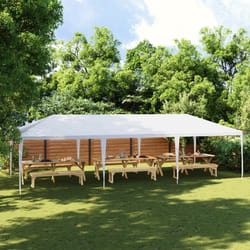 vidaXL Tendone per Feste 4x9 m Bianco