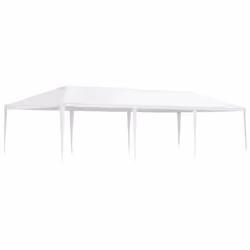 vidaXL Tendone per Feste 4x9 m Bianco - Vista aggiuntiva 2
