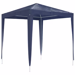vidaXL Tenda per Feste 2x2 m Blu - Vista aggiuntiva 2