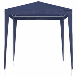 vidaXL Tenda per Feste 2x2 m Blu - Vista aggiuntiva 3