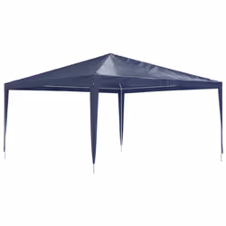 vidaXL Tenda per Feste 4x4 m Blu - Vista aggiuntiva 2
