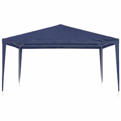 vidaXL Tenda per Feste 4x4 m Blu - Vista aggiuntiva 3