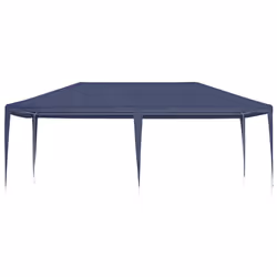 vidaXL Tenda per Feste 4x6 m Blu - Vista aggiuntiva 3