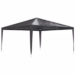 vidaXL Gazebo Professionale 4x4 m Antracite 90 g/m² - Vista aggiuntiva 2