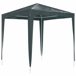 vidaXL Gazebo per Feste Professionale 2x2 m Verde - Vista aggiuntiva 2