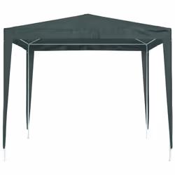 vidaXL Gazebo Professionale 2,5x2,5 m Verde 90 g/m² - Vista aggiuntiva 3