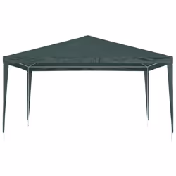 vidaXL Gazebo Professionale 4x4 m Verde 90 g/m² - Vista aggiuntiva 3