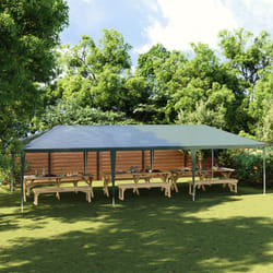 vidaXL Gazebo Professionale 4x9 m Verde 90 g/m²