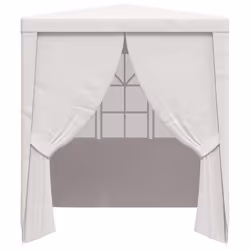 Gazebo Professionale con Pareti 2x2 m Bianco 90 g/m²cod mxl 126796 - Vista aggiuntiva 3