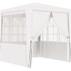 Gazebo Professionale con Pareti 2,5x2,5 m Bianco 90 g/m² vidaXL44035
