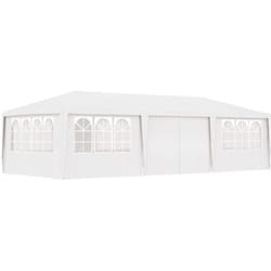 Vidaxl - Gazebo Professionale con Pareti 4x9 m Bianco 90 g/m²