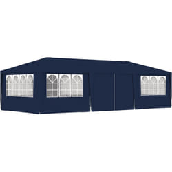 Vidaxl - Gazebo Professionale da Giardino con Pareti 4x9 m 90 g/m² Resistente vari colori colore : Blu