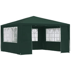 Vidaxl - Gazebo Professionale con Pareti 4x4 m Verde 90 g/m² 6301