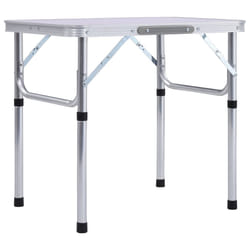 VidaXL 48178 tavolo da camping Bianco