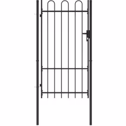 Questo cancello formerà una barriera dallo stile contemporaneo e pratico, che dividerà il giardino dal mondo esterno. Molto s ...