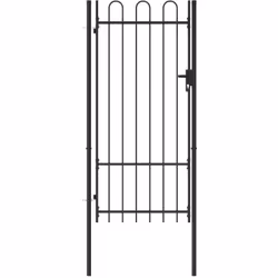 Questo cancello formerà una barriera dallo stile contemporaneo e pratico, che dividerà il giardino dal mondo esterno. Molto s ...