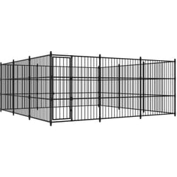 Canile da Esterno 450x450x185 cm Vidaxl
