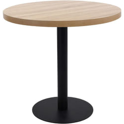 Vidaxl - Tavolo da Bistrot Marrone Chiaro 80 cm in mdf 95362