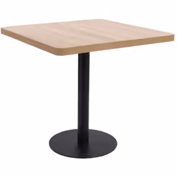 Create una romantica atmosfera grazie al nostro elegante tavolo bistrot. Il piano del tavolo è realizzato in MDF con una fini ...