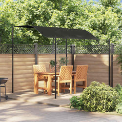 vidaXL Tendalino Parasole 3x2,4 m Antracite