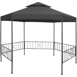 Vidaxl - Gazebo da Giardino 323x275x265 cm Antracite 9452