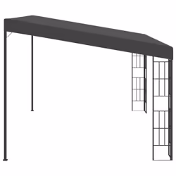 Gazebo a Parete 3x4 m Antracite in Tessutocod mxl 73131 - Vista aggiuntiva 3