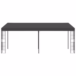 Gazebo a Parete 3x6 m Antracite in Tessutocod mxl 97272 - Vista aggiuntiva 2