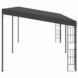 Gazebo a Parete 3x6 m Antracite in Tessutocod mxl 97272 - Vista aggiuntiva 3