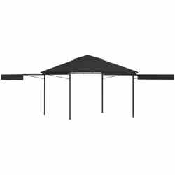 Godetevi il vostro tempo libero con il nostro rifugio versatile! Questa tenda da giardino è costruita con un telaio in acciai ...