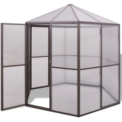 Serra in Alluminio 240x211x232 cm Vidaxl