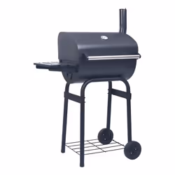 VidaXL 46649, Barbecue, Carbone (combustibile), Esterno, Kettle, Griglia, Nero, Acciaio inox