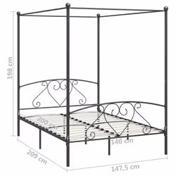 VidaXL 284443 rete a doghe - Vista aggiuntiva 5