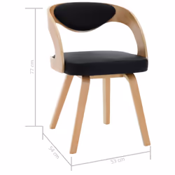 VidaXL 278846 sedia da ristorante e da sala da pranzo - Vista aggiuntiva 7