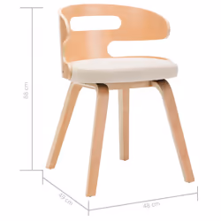 VidaXL 278852 sedia da ristorante e da sala da pranzo - Vista aggiuntiva 7