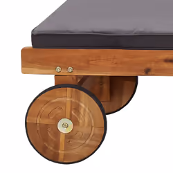 VidaXL 46026 sedia da esterno Salone Seduta imbottita Poliestere Grigio - Vista aggiuntiva 8