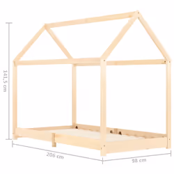 VidaXL 283348 lettino per bambini Legno - Vista aggiuntiva 7