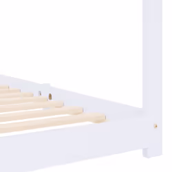 VidaXL 283350 lettino per bambini Bianco Legno - Vista aggiuntiva 7