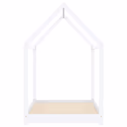 VidaXL 283351 lettino per bambini Bianco Legno - Vista aggiuntiva 4