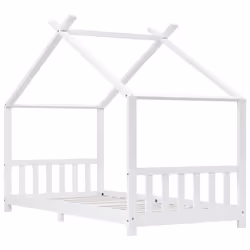 Giroletto per Bambini Bianco in Massello di Pino 90x200 cmcod mxl 130167