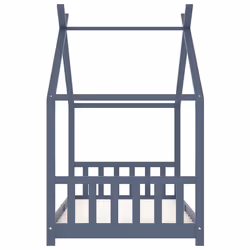 VidaXL 283372 lettino per bambini Grigio Legno - Vista aggiuntiva 5
