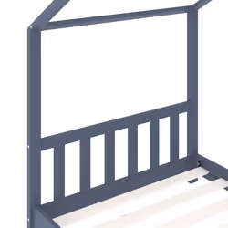 VidaXL 283372 lettino per bambini Grigio Legno - Vista aggiuntiva 6